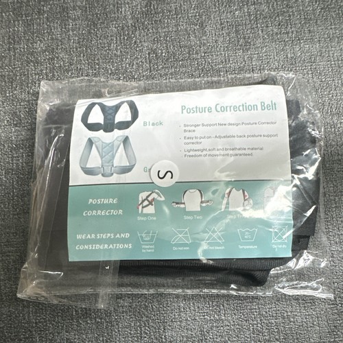 Black adjustable posture - black,