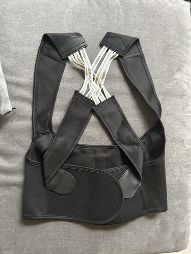 Posture corrector black large - posture,
