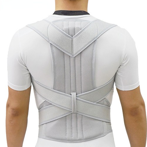 Adjustable back support brace - back,