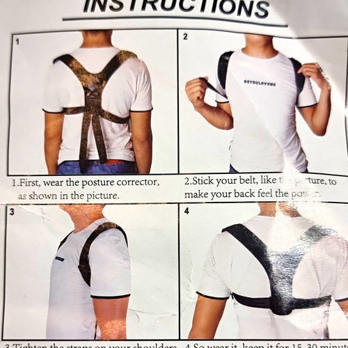 Posture corrector back - corrector,