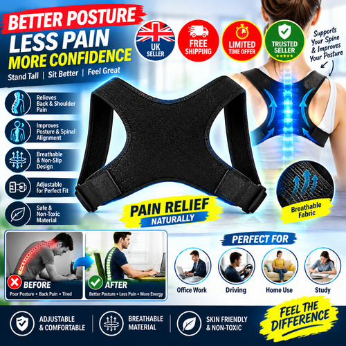 Posture corrector body brace - corrector,