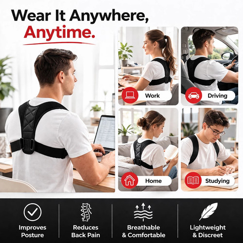 Posture corrector shoulder - posture,