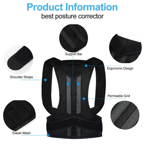 Adjustable back posture - back,