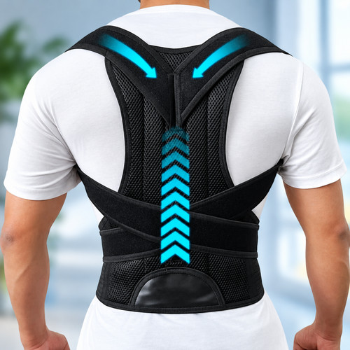 Adjustable posture corrector - posture,