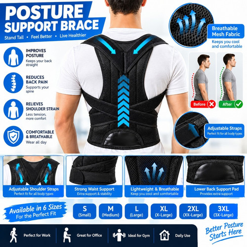 Adjustable posture corrector - adjustable,