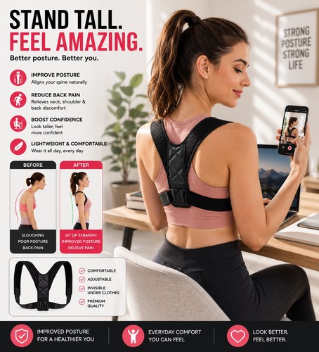 Adjustable posture corrector - adjustable,